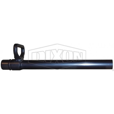 Dixon FloMAX Straight Fill Receiver, 1-3/8 in Nominal, Quick Connect Coupler x Tube, Aluminum, Domestic GFR-0